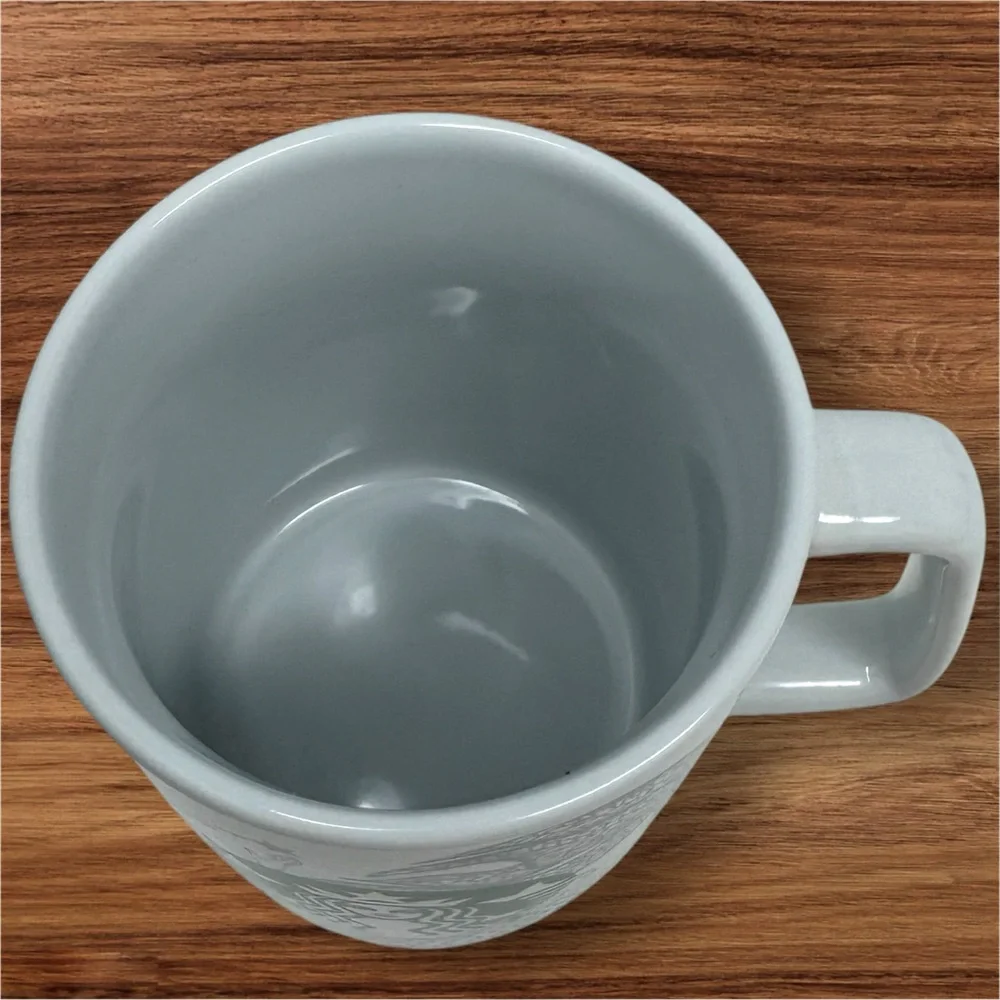 Starbucks 2020 Siren Mug 11 oz White & Gray Mermaid Tail Coffee Cup